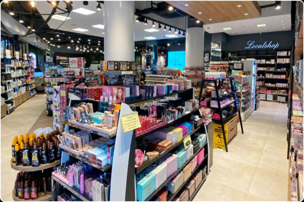 Localshop — color and fragrance gondola