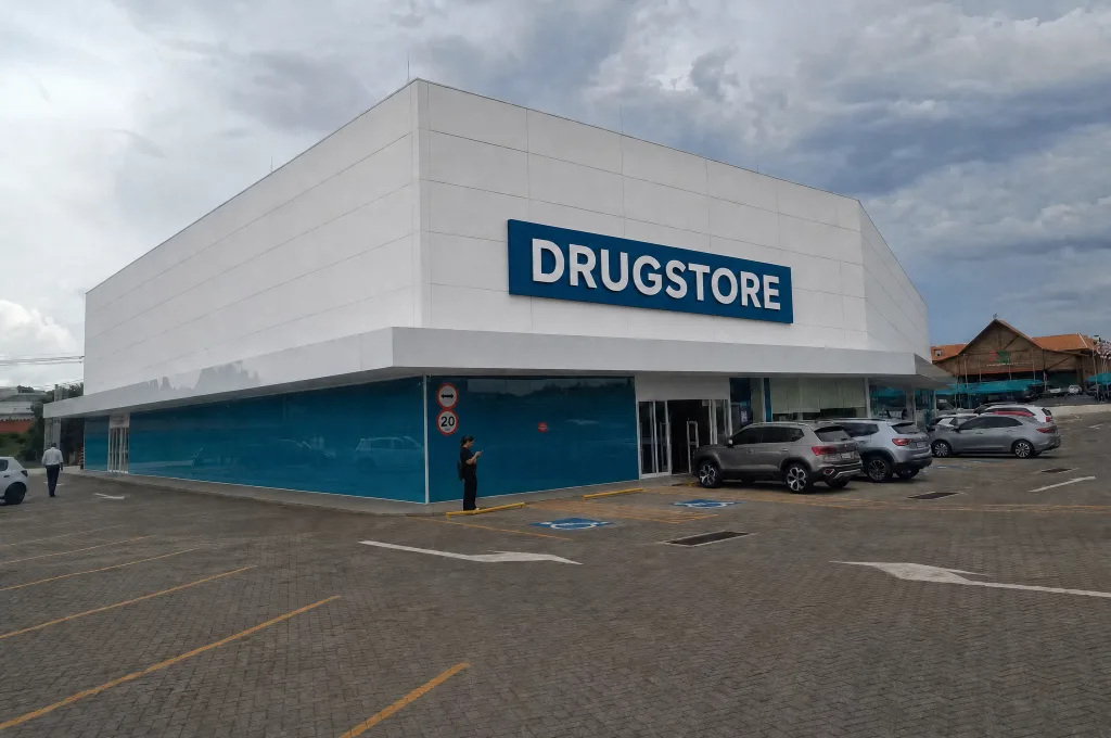 Drugstore — big-box suburban format